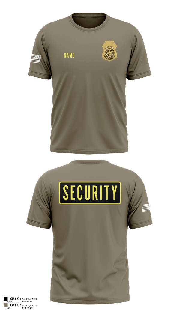 NOLA PROTECTION GROUP 3100837 Old School Cotton Feel Shirt - 2