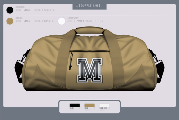 Duffle Bag, Marceline Tigers, , Teamtime, Team time, sublimation, custom sports apparel, team uniforms, spirit wear, spiritwear, sports uniforms, custom shirts, team store, custom team store, fundraiser sports, apparel fundraiser