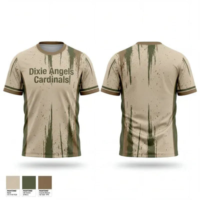 Dixie Angels Cardinals 28290810 Old School Cotton Feel Shirt - 1