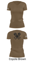 ENGINEMEN 85110741 Women's Short Sleeve V-neck Shirt - 8