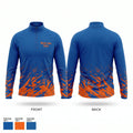 Wind Lake Owls Quarter Zip Jacket - 1