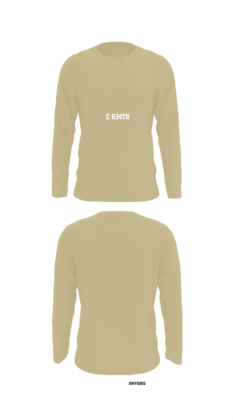 Long Sleeve Performance Shirt, E 634th, National Guard, Teamtime, Team time, sublimation, custom sports apparel, team uniforms, spirit wear, spiritwear, sports uniforms, custom shirts, team store, custom team store, fundraiser sports, apparel fundraiser