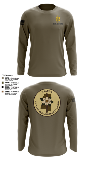 Long Sleeve Performance Shirt, , National Guard, Teamtime, Team time, sublimation, custom sports apparel, team uniforms, spirit wear, spiritwear, sports uniforms, custom shirts, team store, custom team store, fundraiser sports, apparel fundraiser
