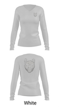 ST. CHARLES COUNTY POLICE K-9 91406783 Women's Long Sleeve V-neck Shirt - 11