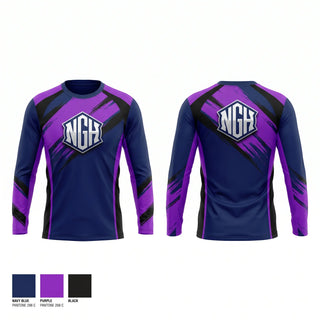 Long Sleeve Performance Shirt, Coast2Coast Gaming, E-Sports, Teamtime, Team time, sublimation, custom sports apparel, team uniforms, spirit wear, spiritwear, sports uniforms, custom shirts, team store, custom team store, fundraiser sports, apparel fundraiser