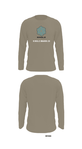Long Sleeve Performance Shirt, Single Boards.co, E-Sports, Teamtime, Team time, sublimation, custom sports apparel, team uniforms, spirit wear, spiritwear, sports uniforms, custom shirts, team store, custom team store, fundraiser sports, apparel fundraiser