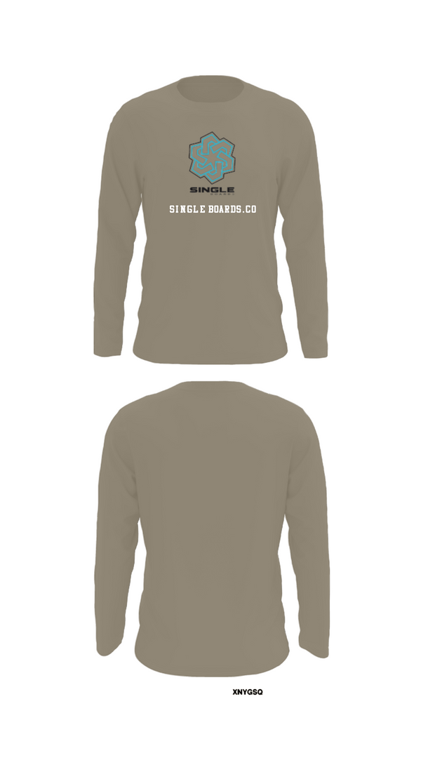 Long Sleeve Performance Shirt, Single Boards.co, E-Sports, Teamtime, Team time, sublimation, custom sports apparel, team uniforms, spirit wear, spiritwear, sports uniforms, custom shirts, team store, custom team store, fundraiser sports, apparel fundraiser