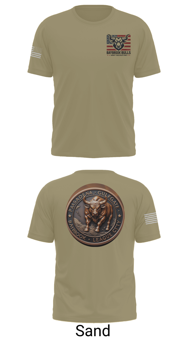 Old School Cotton Feel Shirt, Baybrook Army Recruiting Company, , Teamtime, Team time, sublimation, custom sports apparel, team uniforms, spirit wear, spiritwear, sports uniforms, custom shirts, team store, custom team store, fundraiser sports, apparel fundraiser