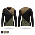 503d MP BN 78599199 Women's Long Sleeve V-neck Shirt - 1