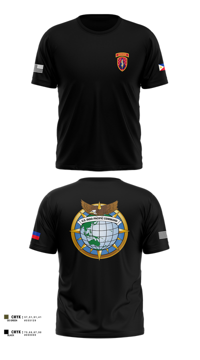 5th SFAB, Philippines Short Sleeve Performance Shirt - 10