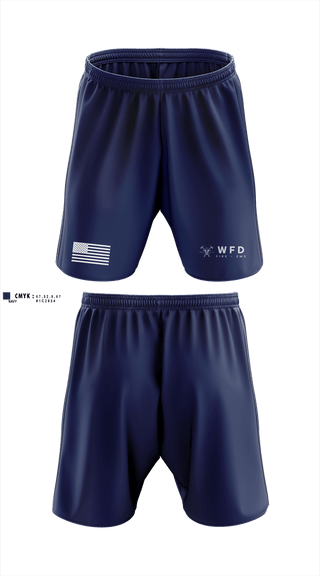 Athletic Shorts With Pockets, WFD, Fire Department, Teamtime, Team time, sublimation, custom sports apparel, team uniforms, spirit wear, spiritwear, sports uniforms, custom shirts, team store, custom team store, fundraiser sports, apparel fundraiser