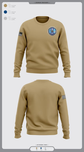 Crew Neck Sweatshirt, Airport Operations Control Center, Fire Department, Teamtime, Team time, sublimation, custom sports apparel, team uniforms, spirit wear, spiritwear, sports uniforms, custom shirts, team store, custom team store, fundraiser sports, apparel fundraiser