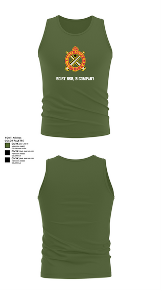 Tank Top, 501st BSB, B Company, , Teamtime, Team time, sublimation, custom sports apparel, team uniforms, spirit wear, spiritwear, sports uniforms, custom shirts, team store, custom team store, fundraiser sports, apparel fundraiser