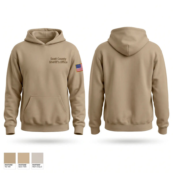 Hoodie, Scott County Sheriff's Office, Police, Teamtime, Team time, sublimation, custom sports apparel, team uniforms, spirit wear, spiritwear, sports uniforms, custom shirts, team store, custom team store, fundraiser sports, apparel fundraiser