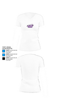Lebanon Greyhounds 19757435 Women's Short Sleeve V-neck Shirt - 18