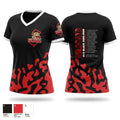 Keystone Wildcats Women's Short Sleeve V-neck Shirt - 1