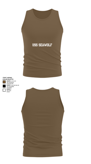 Tank Top, USS Seawolf, , Teamtime, Team time, sublimation, custom sports apparel, team uniforms, spirit wear, spiritwear, sports uniforms, custom shirts, team store, custom team store, fundraiser sports, apparel fundraiser