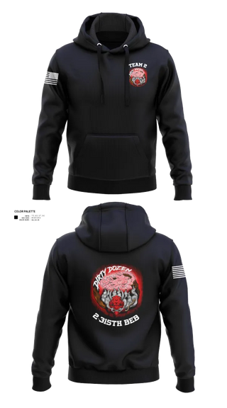 Hoodie, Dirty Dozen, , Teamtime, Team time, sublimation, custom sports apparel, team uniforms, spirit wear, spiritwear, sports uniforms, custom shirts, team store, custom team store, fundraiser sports, apparel fundraiser