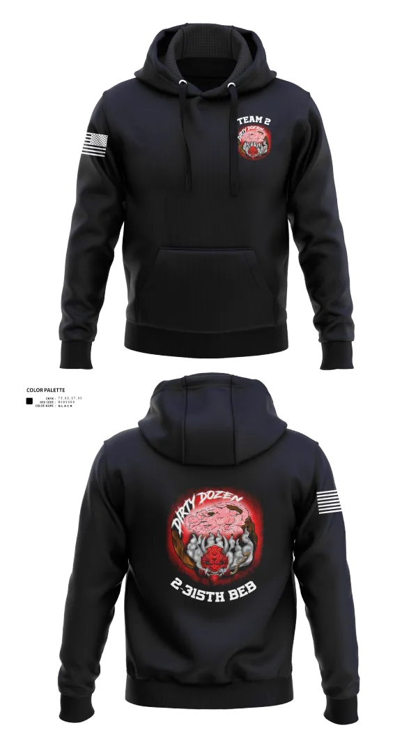 Hoodie, Dirty Dozen, , Teamtime, Team time, sublimation, custom sports apparel, team uniforms, spirit wear, spiritwear, sports uniforms, custom shirts, team store, custom team store, fundraiser sports, apparel fundraiser