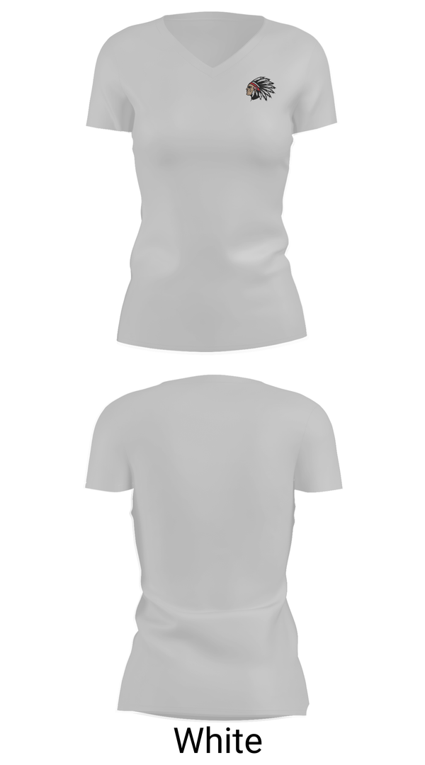Womens Short Sleeve Vneck Shirt, Social Circle Cheer, Cheer, Teamtime, Team time, sublimation, custom sports apparel, team uniforms, spirit wear, spiritwear, sports uniforms, custom shirts, team store, custom team store, fundraiser sports, apparel fundraiser