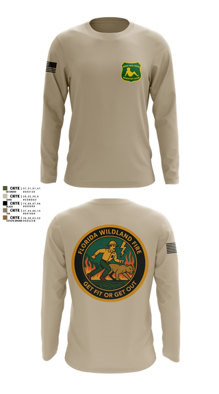 Long Sleeve Performance Shirt, Florida, , Teamtime, Team time, sublimation, custom sports apparel, team uniforms, spirit wear, spiritwear, sports uniforms, custom shirts, team store, custom team store, fundraiser sports, apparel fundraiser