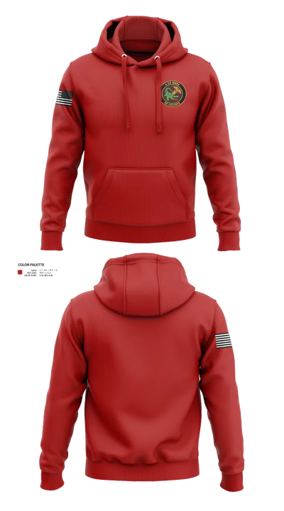 Alpha Company, Medical Readiness Battalion, Fort Belvoir 80294164 Hoodie - 22