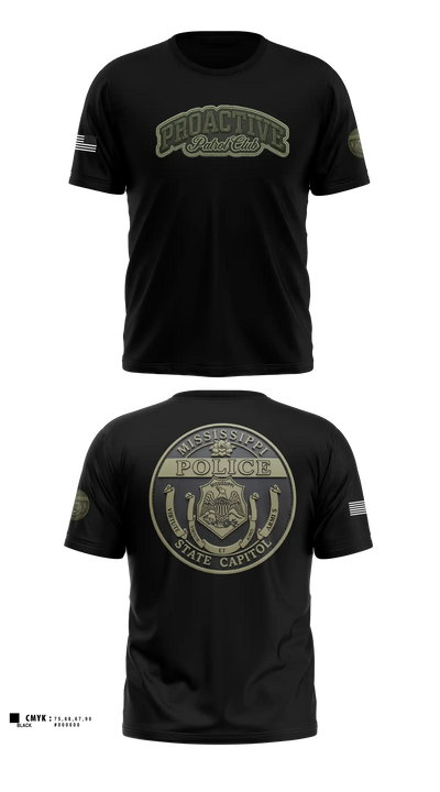 Proactive Patrol Club Old School Cotton Shirt - 51