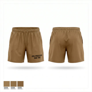 Athletic Shorts With Pockets, USS MISSOURI (SSN 780), Navy, Teamtime, Team time, sublimation, custom sports apparel, team uniforms, spirit wear, spiritwear, sports uniforms, custom shirts, team store, custom team store, fundraiser sports, apparel fundraiser