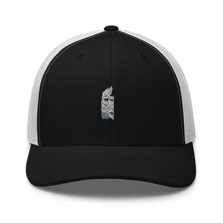 Burgundy Blazers Retro Trucker Hat | Yupoong 6606