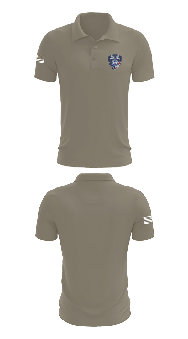 Short Sleeve Performance Polo, Norwood Village Police Department, Police, Teamtime, Team time, sublimation, custom sports apparel, team uniforms, spirit wear, spiritwear, sports uniforms, custom shirts, team store, custom team store, fundraiser sports, apparel fundraiser