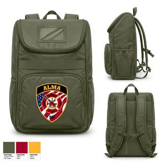 Gear Bag, Alma District Fire Department, Fire Department, Teamtime, Team time, sublimation, custom sports apparel, team uniforms, spirit wear, spiritwear, sports uniforms, custom shirts, team store, custom team store, fundraiser sports, apparel fundraiser