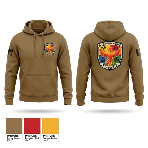 Hoodie, 411th CBRN, Army, Teamtime, Team time, sublimation, custom sports apparel, team uniforms, spirit wear, spiritwear, sports uniforms, custom shirts, team store, custom team store, fundraiser sports, apparel fundraiser