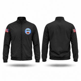 Windbreaker, Quinault Nation Resource Enforcement, Police, Teamtime, Team time, sublimation, custom sports apparel, team uniforms, spirit wear, spiritwear, sports uniforms, custom shirts, team store, custom team store, fundraiser sports, apparel fundraiser