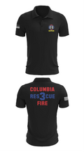 Columbia Fire Department RESCUE3 61217663 Short Sleeve Performance Polo - 18
