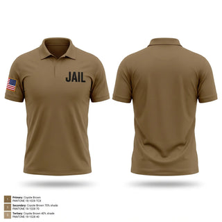 Short Sleeve Performance Polo, Jail, Police, Teamtime, Team time, sublimation, custom sports apparel, team uniforms, spirit wear, spiritwear, sports uniforms, custom shirts, team store, custom team store, fundraiser sports, apparel fundraiser