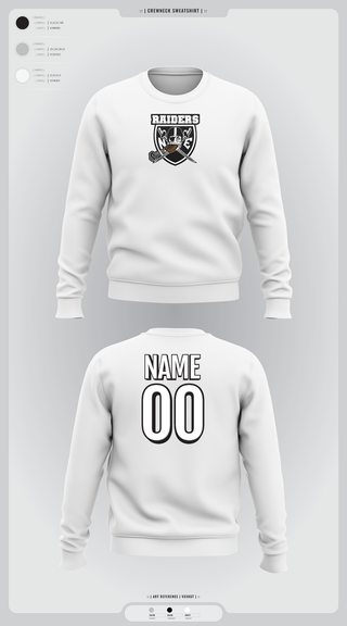 Crew Neck Sweatshirt, NE Raiders, , Teamtime, Team time, sublimation, custom sports apparel, team uniforms, spirit wear, spiritwear, sports uniforms, custom shirts, team store, custom team store, fundraiser sports, apparel fundraiser