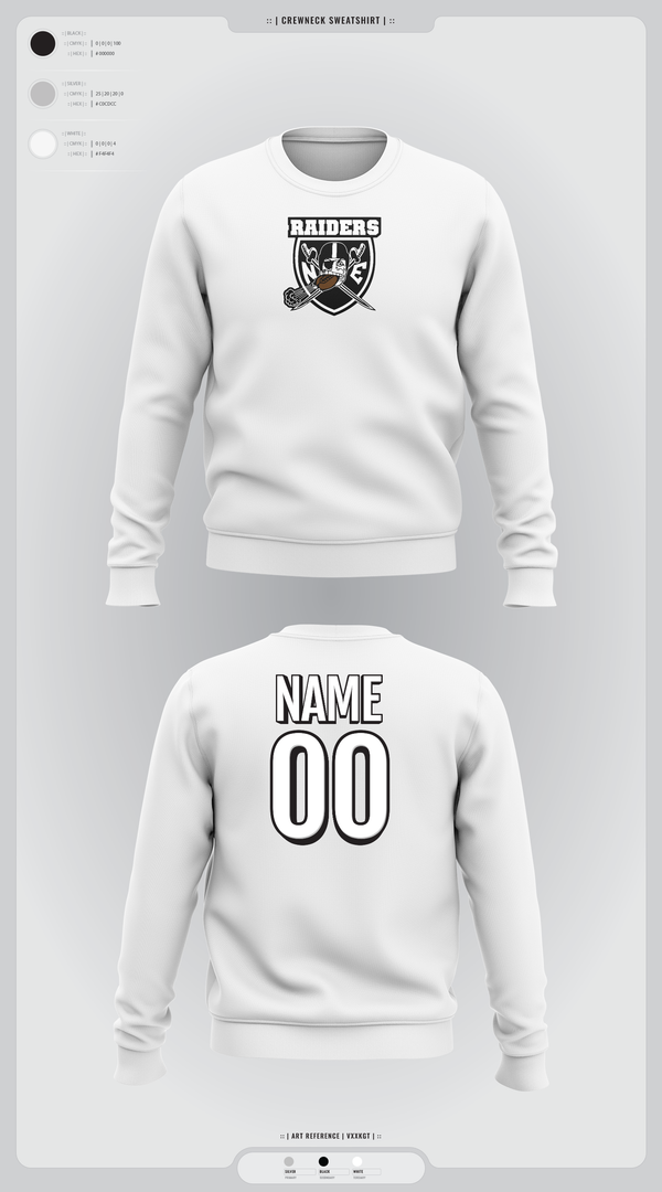 Crew Neck Sweatshirt, NE Raiders, , Teamtime, Team time, sublimation, custom sports apparel, team uniforms, spirit wear, spiritwear, sports uniforms, custom shirts, team store, custom team store, fundraiser sports, apparel fundraiser
