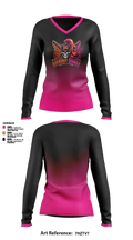 Dugout divas 33189560 Women's Long Sleeve V-neck Shirt - 9