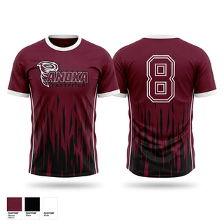 Soft Poly Tee Cotton Like Feel, Anoka Tornadoes, Softball, Teamtime, Team time, sublimation, custom sports apparel, team uniforms, spirit wear, spiritwear, sports uniforms, custom shirts, team store, custom team store, fundraiser sports, apparel fundraiser