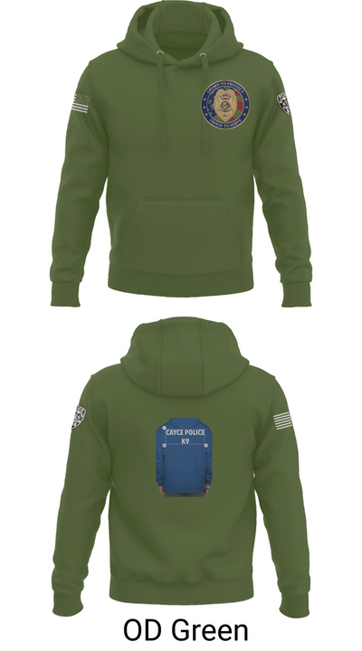 Cayce Police K9 35627395 Hoodie - 55
