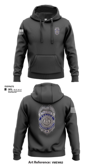 Hoodie, Reston Midnights B Squad, Police, Teamtime, Team time, sublimation, custom sports apparel, team uniforms, spirit wear, spiritwear, sports uniforms, custom shirts, team store, custom team store, fundraiser sports, apparel fundraiser