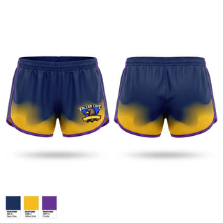 Womens Shorts, Falcon cove  cross country, Cross Country, Teamtime, Team time, sublimation, custom sports apparel, team uniforms, spirit wear, spiritwear, sports uniforms, custom shirts, team store, custom team store, fundraiser sports, apparel fundraiser
