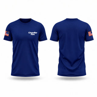 Short Sleeve Performance Shirt, Chandler Fire, Fire Department, Teamtime, Team time, sublimation, custom sports apparel, team uniforms, spirit wear, spiritwear, sports uniforms, custom shirts, team store, custom team store, fundraiser sports, apparel fundraiser
