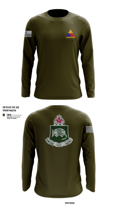 1-35 conquerors Long Sleeve Performance Shirt 23