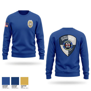 Crew Neck Sweatshirt, Reynolds Police Department, Police, Teamtime, Team time, sublimation, custom sports apparel, team uniforms, spirit wear, spiritwear, sports uniforms, custom shirts, team store, custom team store, fundraiser sports, apparel fundraiser