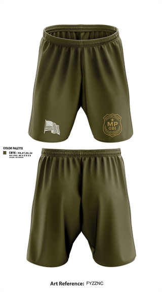 Athletic Shorts With Pockets, MP GBI 49th 2nd Platoon, Army, Teamtime, Team time, sublimation, custom sports apparel, team uniforms, spirit wear, spiritwear, sports uniforms, custom shirts, team store, custom team store, fundraiser sports, apparel fundraiser