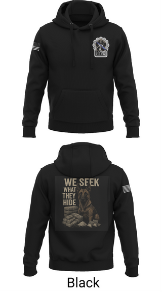 Hoodie, Narcotics K9, , Teamtime, Team time, sublimation, custom sports apparel, team uniforms, spirit wear, spiritwear, sports uniforms, custom shirts, team store, custom team store, fundraiser sports, apparel fundraiser