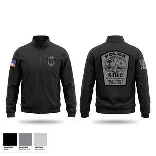 Windbreaker, Spartanburg Methodist College Police, Police, Teamtime, Team time, sublimation, custom sports apparel, team uniforms, spirit wear, spiritwear, sports uniforms, custom shirts, team store, custom team store, fundraiser sports, apparel fundraiser
