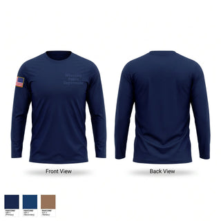 Long Sleeve Performance Shirt, Wheeling Police Department, Police, Teamtime, Team time, sublimation, custom sports apparel, team uniforms, spirit wear, spiritwear, sports uniforms, custom shirts, team store, custom team store, fundraiser sports, apparel fundraiser