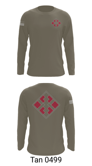 Long Sleeve Performance Shirt, 450th EN CO, Army, Teamtime, Team time, sublimation, custom sports apparel, team uniforms, spirit wear, spiritwear, sports uniforms, custom shirts, team store, custom team store, fundraiser sports, apparel fundraiser